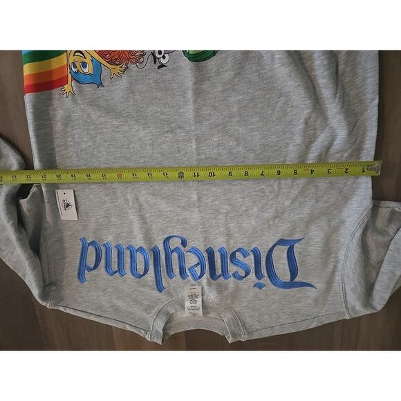 Disneyland Resort Pixar Inside Out 2 Pullover Sweatshirt Medium New 2025 Anxiety - Picture 12 of 16